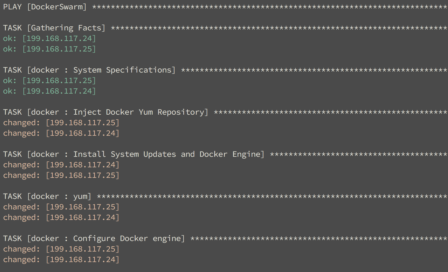 Docker, for the Swarm!