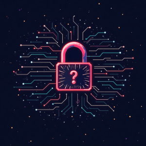 A padlock featuring a question mark, symbolizing inquiries about Multi-Factor Authentication for enhanced digital security.