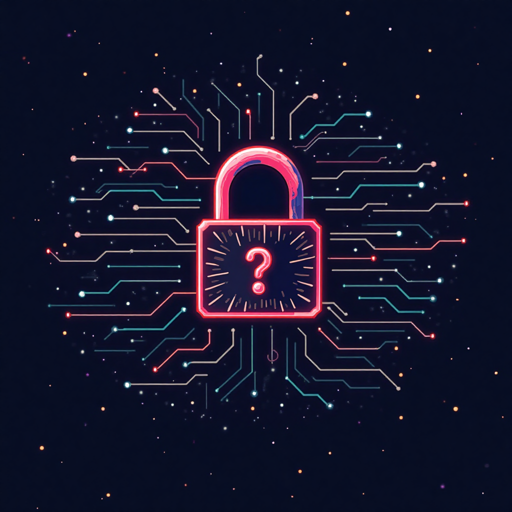 A padlock featuring a question mark, symbolizing inquiries about Multi-Factor Authentication for enhanced digital security.