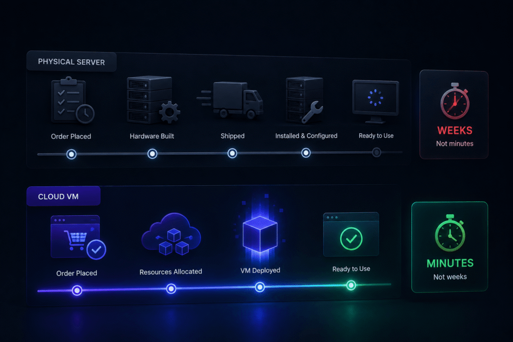 Faster provisioning, less waiting